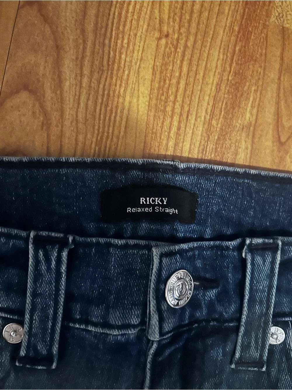 Ricky Relaxed Straight Men’s Jeans- Dark Blue true religion